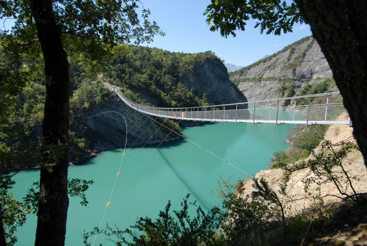 Lac Monteynard Les Passerelles Himalayennes Randobrezins Les